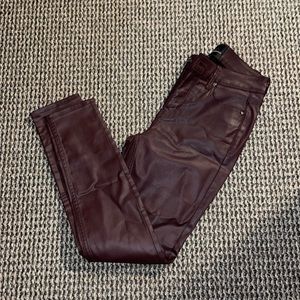 Leather pants
